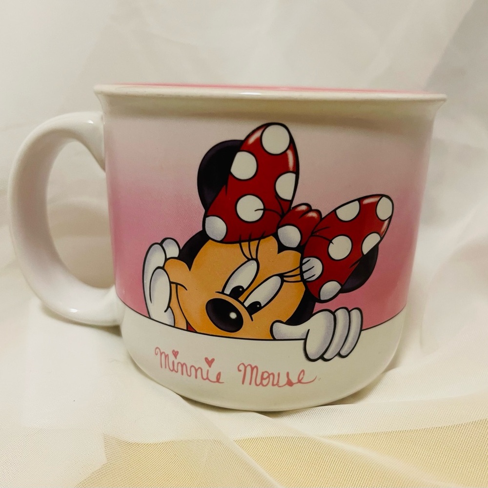 Minnie Mouse Pink Ceramic Mug